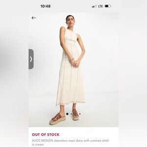 ASOS sleeveless dress